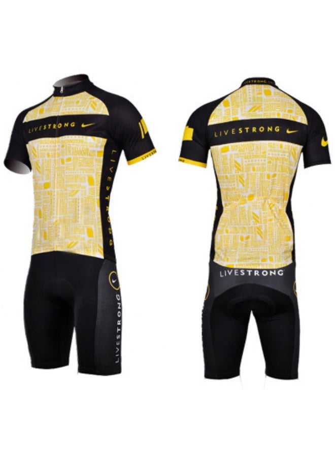 KUYING Summer Short Sleeved Cycling Suit Set  - Image 1