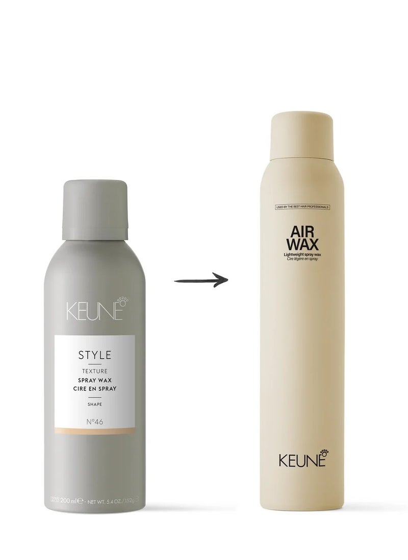 Keune - Keune Style Texture Hair Spray Wax N46 - 200Ml (Air Wax) - Image 1