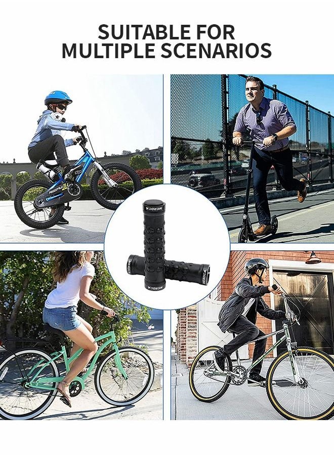 GROIC - Bike Handlebar Grips Double Lock-on Bicycle Grip Anti-Slip Shock Absorbing Bike Handlebars Special Replacement Bike Handlebars For MTB BMX Mountain Bikes Bike Accessories - Image 1
