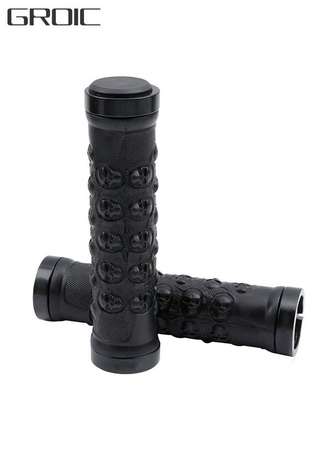 GROIC - Bike Handlebar Grips Double Lock-on Bicycle Grip Anti-Slip Shock Absorbing Bike Handlebars Special Replacement Bike Handlebars For MTB BMX Mountain Bikes Bike Accessories - Image 1