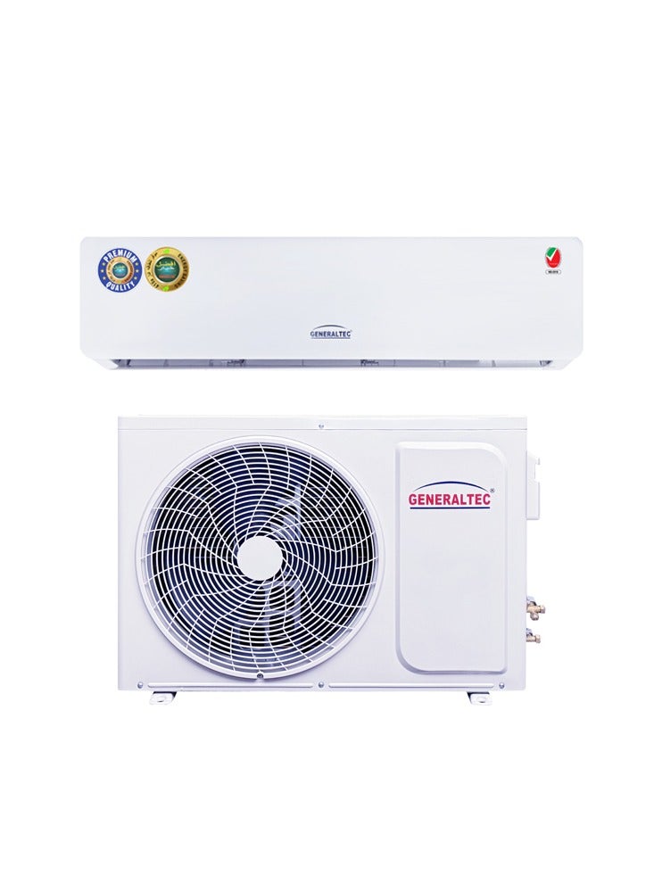 Generaltec 1.5 Ton Split Air Conditioner – T3 Rotary Compressor, 4 Way Swing, Golden Fin, Remote Control, Fast Cooling, Low Noise, Energy Efficient Split AC | Model GSAC18-2C | 2 Years Warranty & 7 Years Compressor 2190 W GSAC18-2C white - Image 3