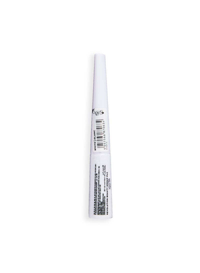 REVOLUTION Relove Dip Eyeliner White - Image 2