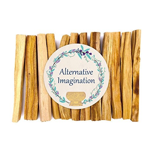 Alternative Imagination Palo Santo Sticks - Incense Sticks for Spiritual Cleansing, Stress Relief, Meditation Accessories, Home Fragrance - Sustainably Wild Harvested - Pack of 12 - Alternative Imagination - Image 1