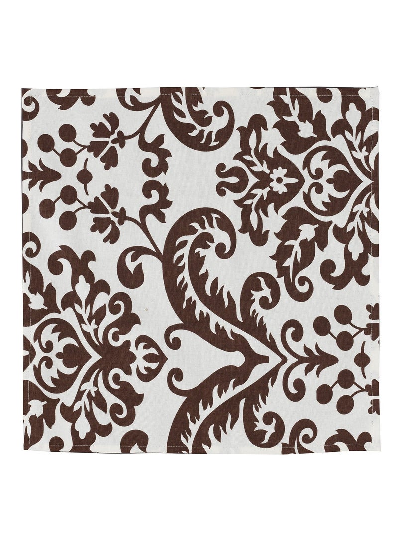 Kitchen Table Napkin Set of 6- Cotton Fabric, 40x40 cm