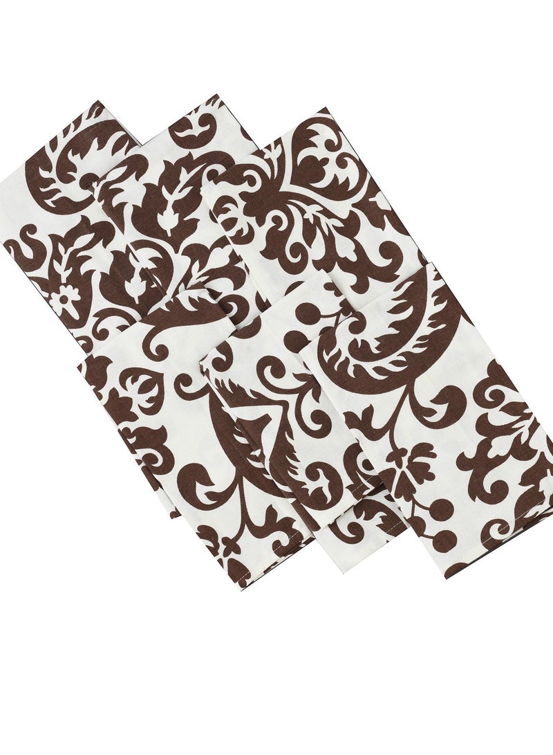 Kitchen Table Napkin Set of 6- Cotton Fabric, 40x40 cm