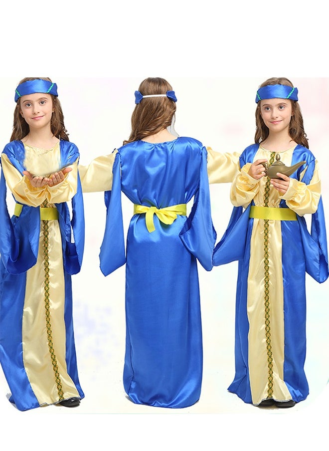 Al Aoyama Toga Costume for Little girls Ancient Greek Toga Costume Girls Grecian Roman Costume and Roman Halloween  - Image 3