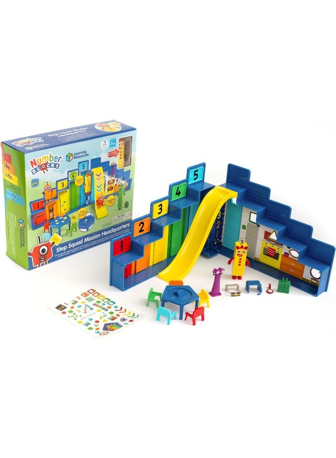 Learning Resources Numberblocks Step Squad Mission Headquarters Deluxe Playset - Image 1