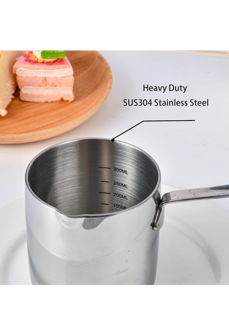 بن شيهون أبوعمر جزوة او ركوة وكنكة لصنع القهوة او لاذابة الزبدة استانلس استيل - Image 3