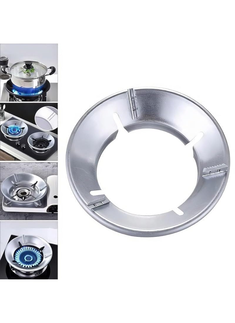 Arona ARONA Gas Saver Burner Stand Gas Burner Cover Gas Saver Jali Windproof Energy Saving Stand Gas Stove Stand Gas Chula Support Stand Supports All Indian Gas PACK OF 1  - Image 1