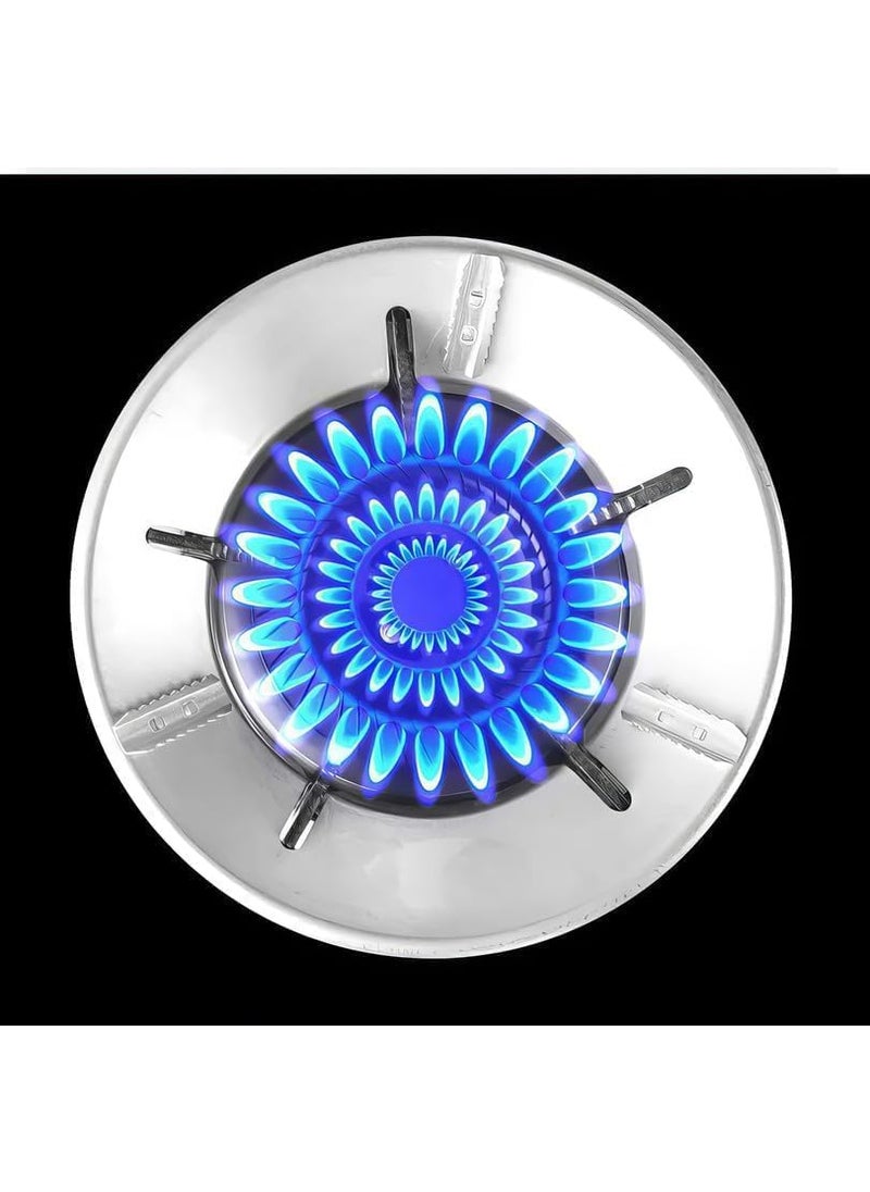 Arona ARONA Gas Saver Burner Stand Gas Burner Cover Gas Saver Jali Windproof Energy Saving Stand Gas Stove Stand Gas Chula Support Stand Supports All Indian Gas PACK OF 1  - Image 4