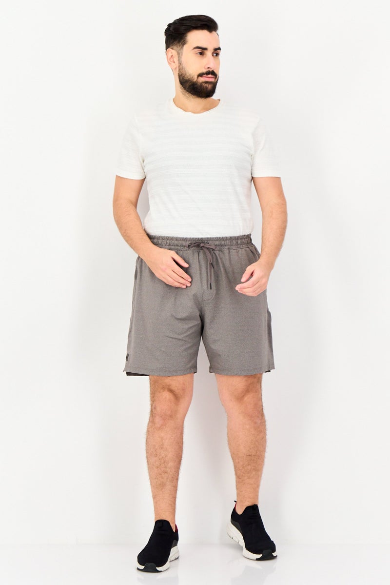 UNDER ARMOUR Men Sportswear Fit Training Shorts, Heather Grey - Image 4