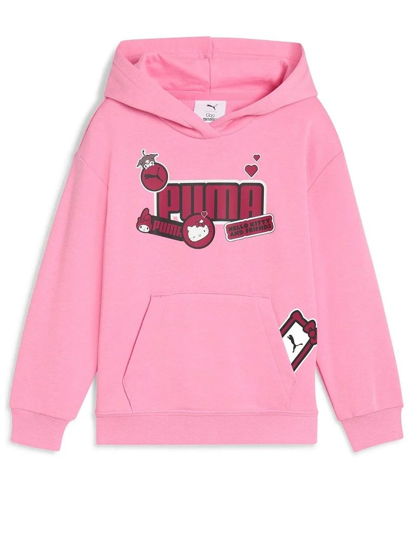 بوما هودي مريح برسومات هالو كيتي وأصدقائها