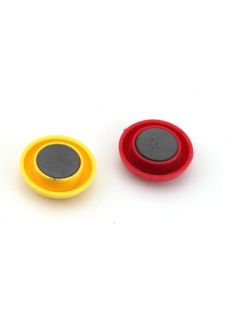 HOUSE HATCH HOUSE HATCH Plastic Smiley Magnet Buttons 3 cm Multicolour Set of 12 pcs  - Image 3