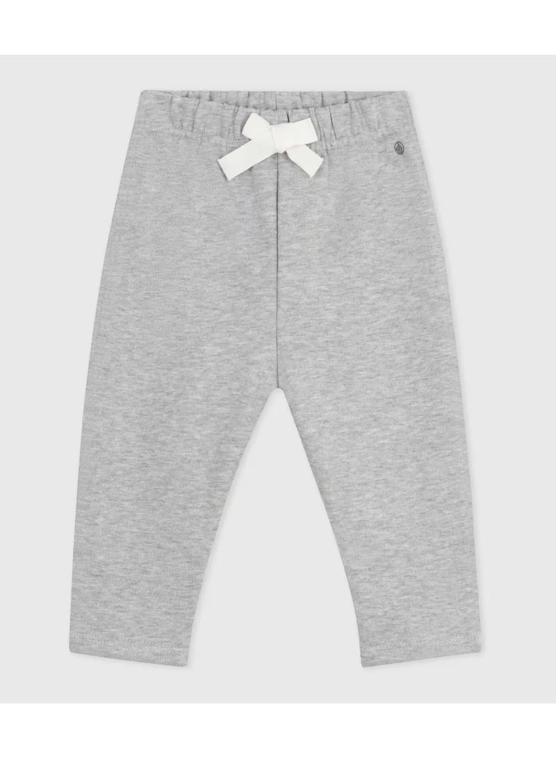 Petit Bateau Babies' plain cotton trousers