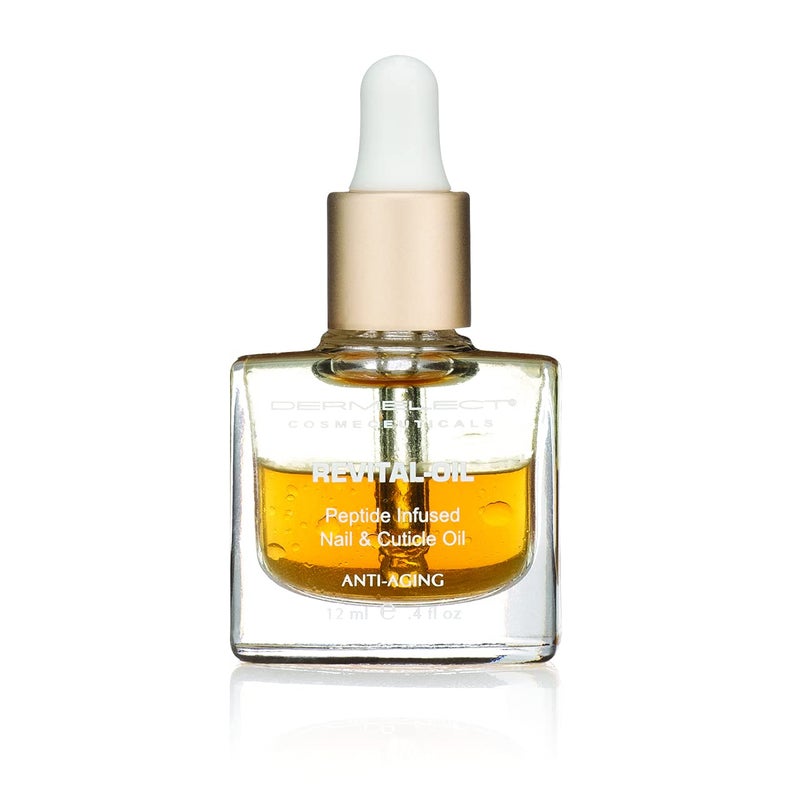 Dermelect Revital-oil Nail & Cuticle Treatment- Nourishing Oil for Dry Damaged Cuticles with Protein Peptides Argan Oil Shea Butter, Moisturizes, Soothes, Strengthens Repairs Cuticles & Nails 0.4 oz - Image 2