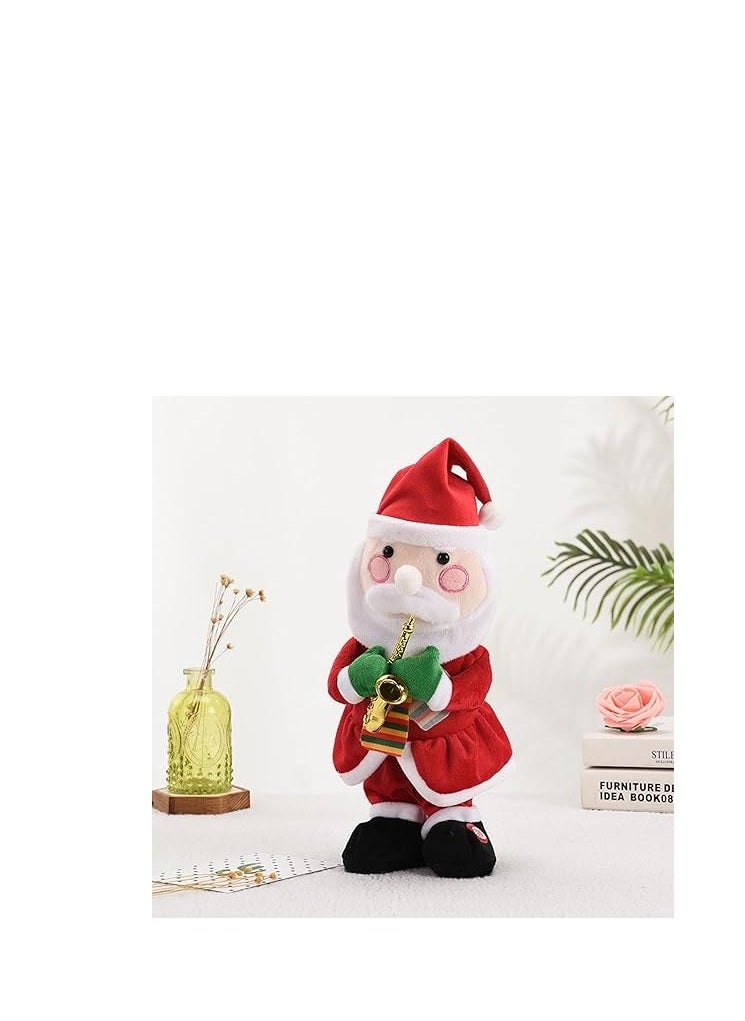 Brain Giggles Dancing and Singing Saxophone Santa Musical Toy for Kids