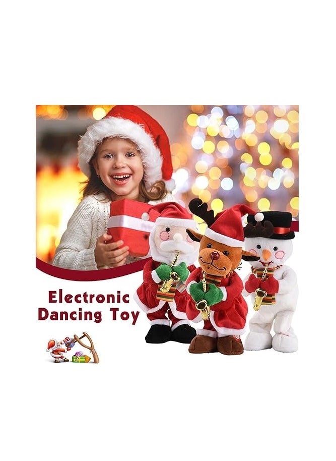 Brain Giggles Dancing and Singing Saxophone Santa Musical Toy for Kids