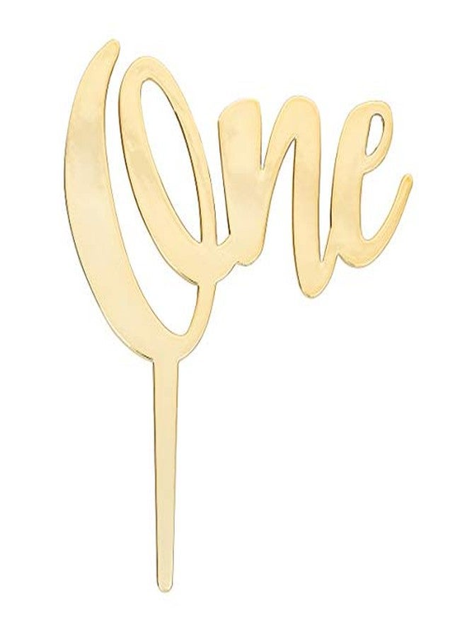 ديكوباك حامل شموع رقم واحد من ديكوباك، ذهبي - Image 1