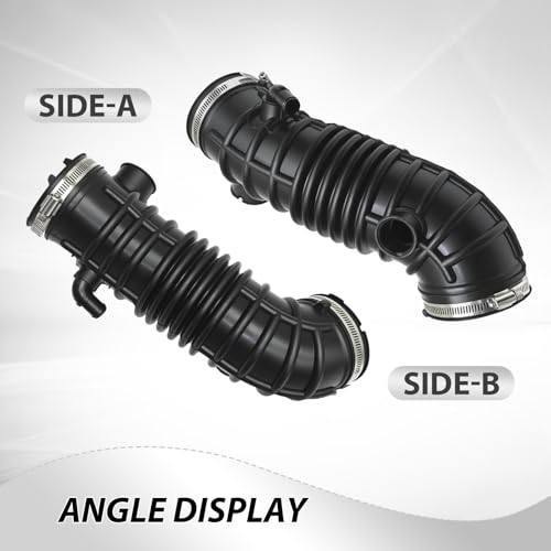 EATAKWARD 28138-4D250 Air Intake Hose Cleaner Tube with Clamps, Replacement for Kia Sedona 2006-2014 Replacement for Hyundai Entourage 2006-2008, Replaces 28130-4D200 - Image 4