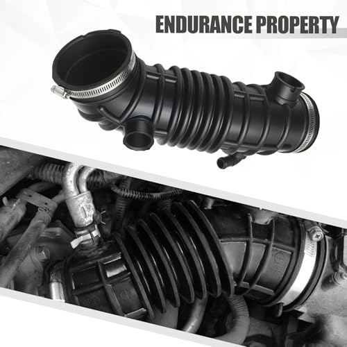 EATAKWARD 28138-4D250 Air Intake Hose Cleaner Tube with Clamps, Replacement for Kia Sedona 2006-2014 Replacement for Hyundai Entourage 2006-2008, Replaces 28130-4D200 - Image 5