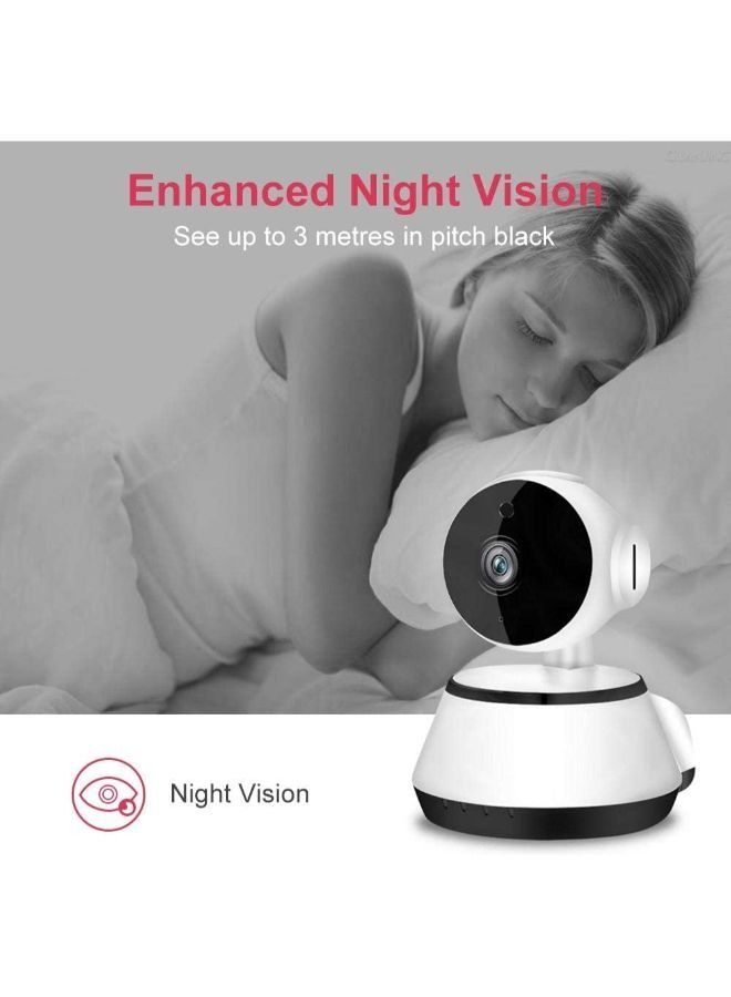 Wireless Network IP Camera 720P Video Recording Motion Detect with Two-Way Audio and Night Vision