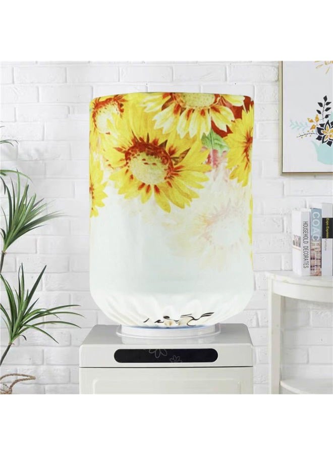 ZUYYON 5 Gallon Water Dispenser Barrel Dust Cover Water Cooler Dust Proof Cover for Decoration, Reusable Bottle Bucket Protector(Sunflower) - Image 4
