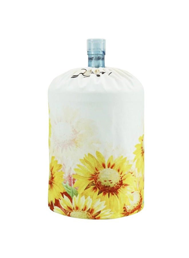ZUYYON 5 Gallon Water Dispenser Barrel Dust Cover Water Cooler Dust Proof Cover for Decoration, Reusable Bottle Bucket Protector(Sunflower) - Image 1
