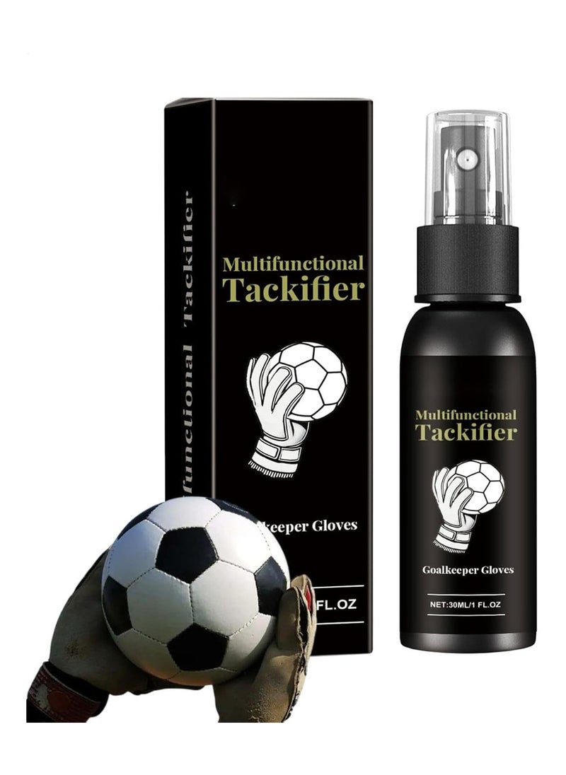 CMGTYYD Soccer Goalie Gloves Grip Spray, Safe Gloves Wash & Preparation, Long-Lasting Spray for Enhanced Grip, Goalkeeper Performance, Gentle Solution for Match Gloves(30ml)  - Image 1