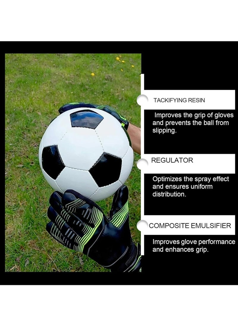 CMGTYYD Soccer Goalie Gloves Grip Spray, Safe Gloves Wash & Preparation, Long-Lasting Spray for Enhanced Grip, Goalkeeper Performance, Gentle Solution for Match Gloves(30ml)  - Image 3