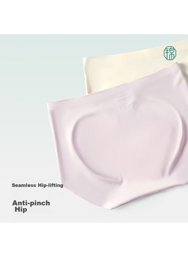 Jindu Triangle Area Anti-embarrassment Yoga Underwear For Women, Fitness Sports Ice Silk Seamless Non-wedgie Thin Summer Style - Image 4