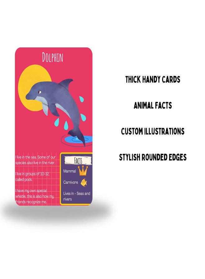 EKDALI Creative Brain Flash Card: Learn in 4 Minutes| Animals of The World| Gift for Ages 5 and up | Super Fun for Starting Conversations in Family. - Image 4