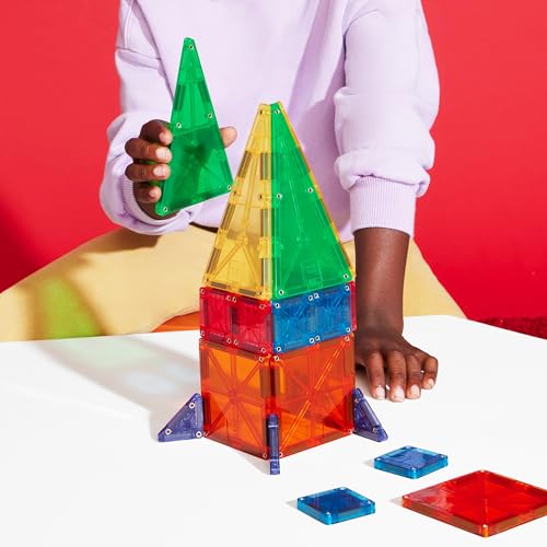 MAGNA-TILES Combo 20-Piece Magnetic Construction Set, The Original Magnetic Building Brand - Image 3
