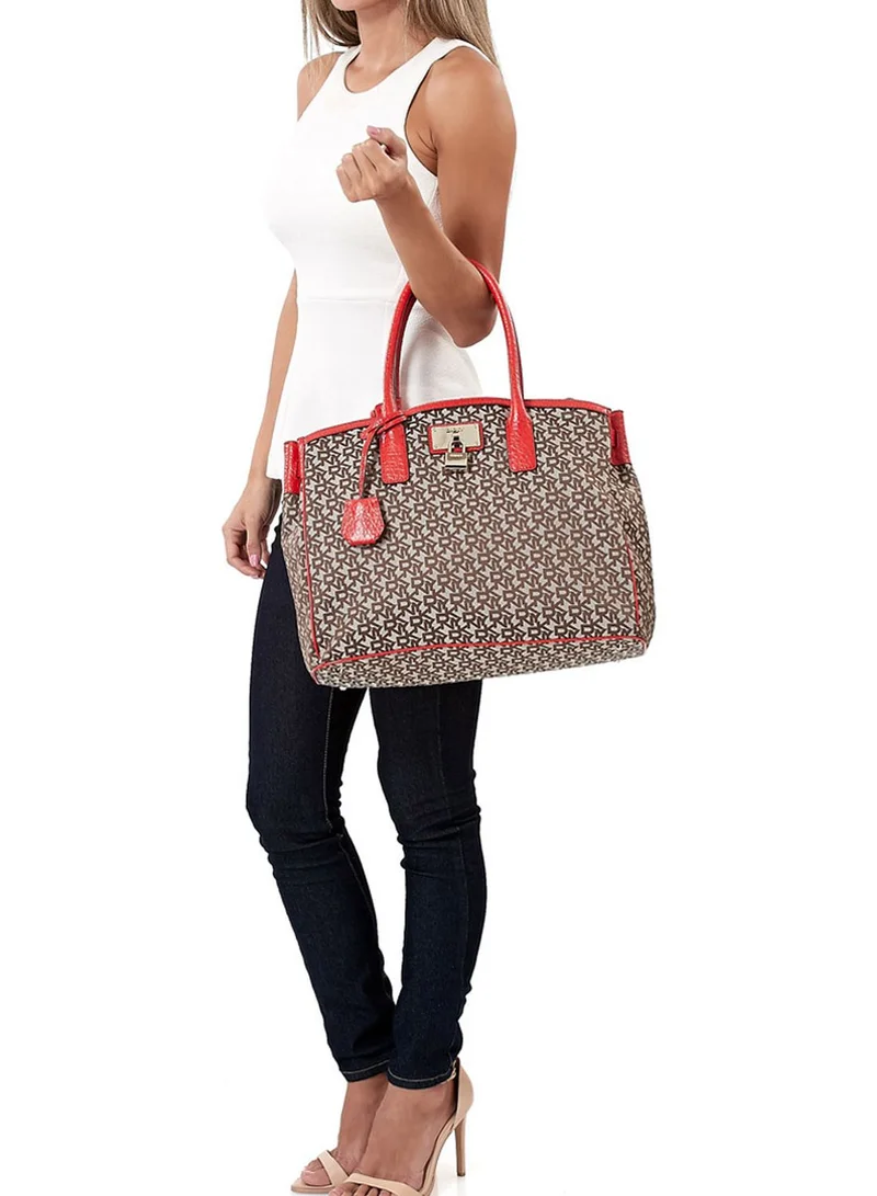 DKNY Jacquard Work Shopper