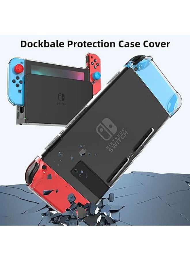 General Carrying case for Nintendo Switch with screen protector, 9-in-1 Nintendo Switch accessory kit and 6-pack thumb grip case for Nintendo Switch  - Image 4