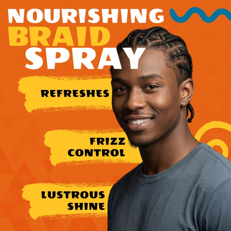 AllDay Locks Braid Spray - Refreshing Hydration for Braids, Dreadlocks, and More, Hydrating Hair Care for Braiding, Moisturizing Spray for Women and Men, Alleviates Itchy & Dry Scalp - 12 oz Bottle - Image 2