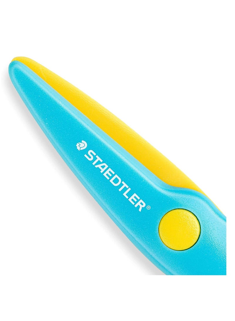 STAEDTLER مقص أمان صغير بيد يمينية قطعة واحدة - Image 2