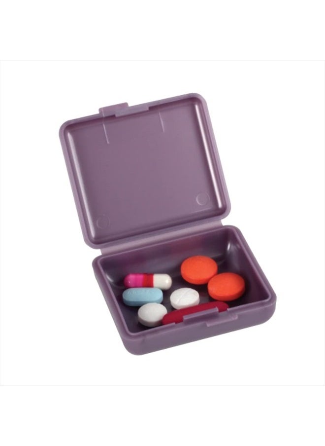 Ezy Dose Daily Travel Pocket Pharmacy Pill Organizer, Vitamin Organizer, Medicine Container, Portable Pill Box, Colors May Vary, 2-Pack  - Image 3