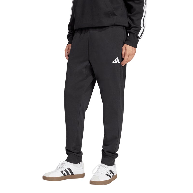 Adidas أديداس إيسينشالز فيل كوزي فرينش تيري جوجرز - أسود-أبيض - Image 5