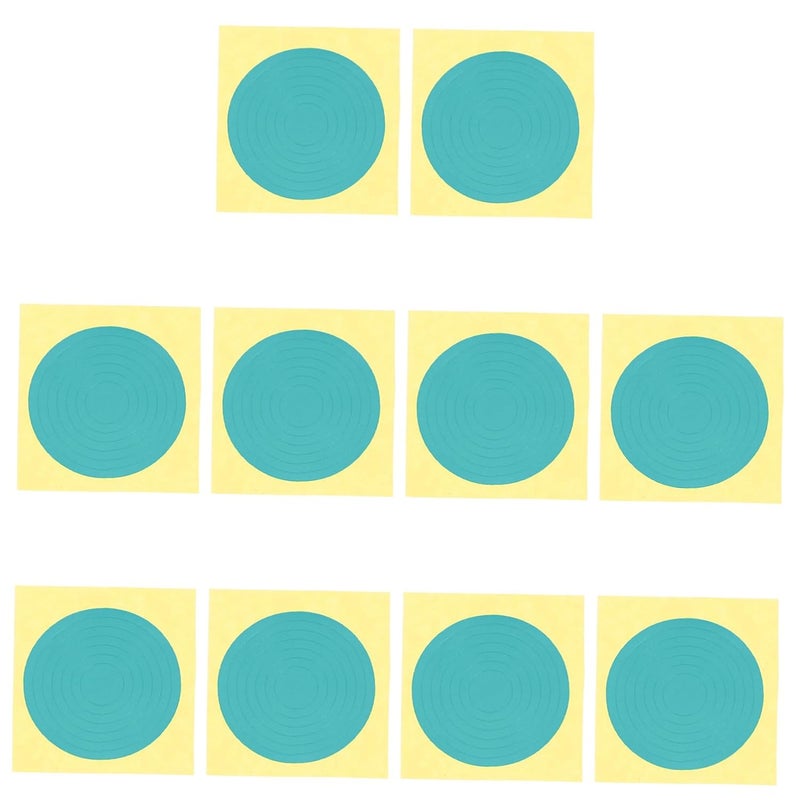 Green Adhesive Pressure Gauge Stickers 10 Sheets Reflective Labels for Organization Inventory Management - Image 1