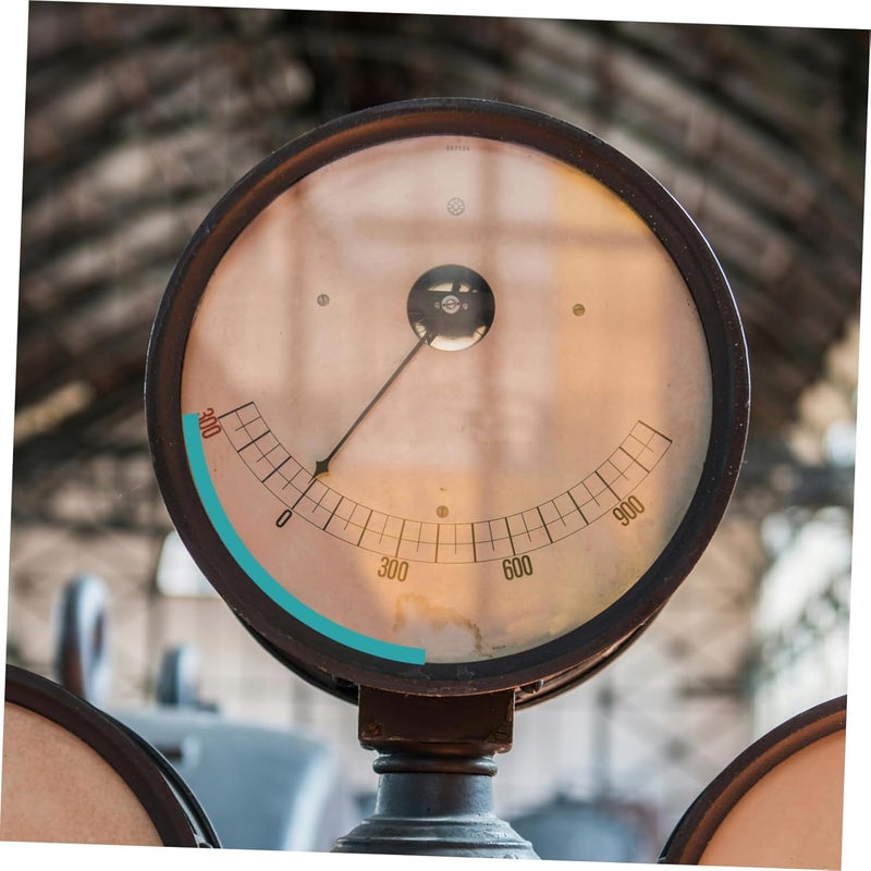 Green Adhesive Pressure Gauge Stickers 10 Sheets Reflective Labels for Organization Inventory Management - Image 5