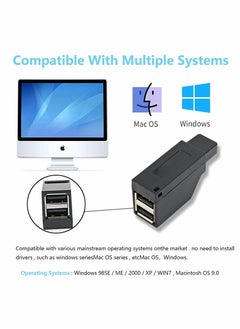 SYOSI موزع USB 3.0، 3 منافذ عالية السرعة، موصل وتشغيل، يعمل بالطاقة لأجهزة الكمبيوتر المحمولة، ومحركات أقراص فلاش USB، والقرص الصلب المحمول، ولوحة المفاتيح، والفأرة، والقرص الصلب المحمول، والطابعة، لجميع أجهزة USB، وسهل العمل في الخارج  - Image 5