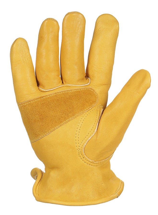 NIBEMINENT Non Slip Safety Worker Gardening Gloves Yellow  - Image 4