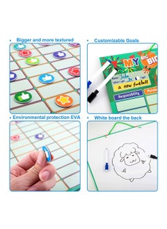 Generic 158 Pcs Chore Chart Behavior Chart, Responsibility Chart, Magnetic Reward Chart, Star Dry Erase Reward Chart -Toddler Chores Chart - Daily Responsibility Board Chore Chart  - Image 3