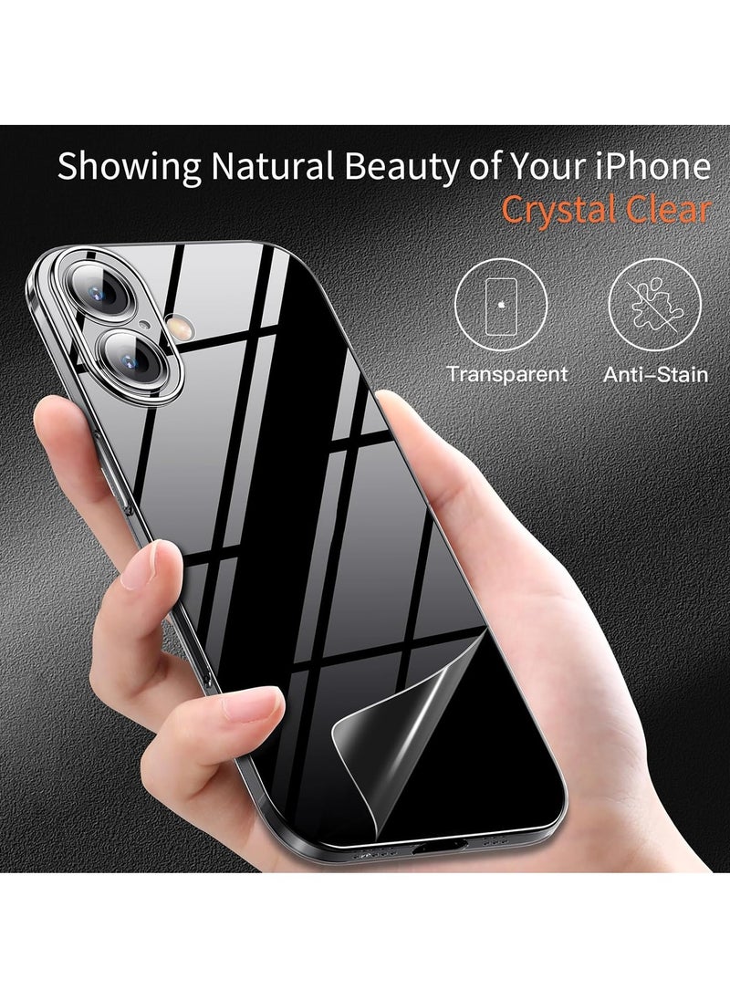 Dataroad iPhone 16 Plus Slim Case – 0.2mm Paper-Thin Lightweight Case, Matte Finish PP Back Cover, Anti-Fingerprint & Yellowing Protection, Ultra-Slim Design, Compatible with iPhone 16 Plus 6.7 Inch