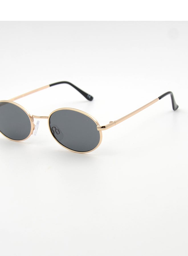 MADEYES نظارات شمسية واقية من الأشعة فوق البنفسجية للجنسين EE23M132-2 - ذهبية/سوداء - Image 2