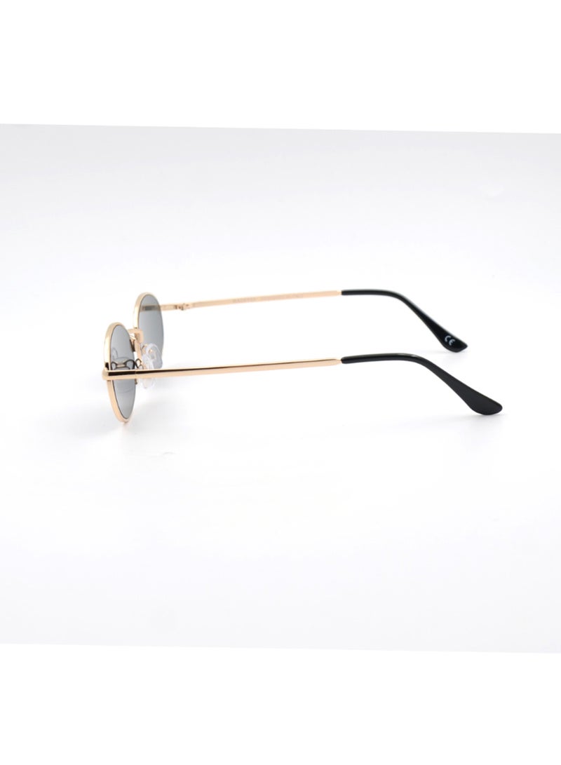 MADEYES نظارات شمسية واقية من الأشعة فوق البنفسجية للجنسين EE23M132-2 - ذهبية/سوداء - Image 3