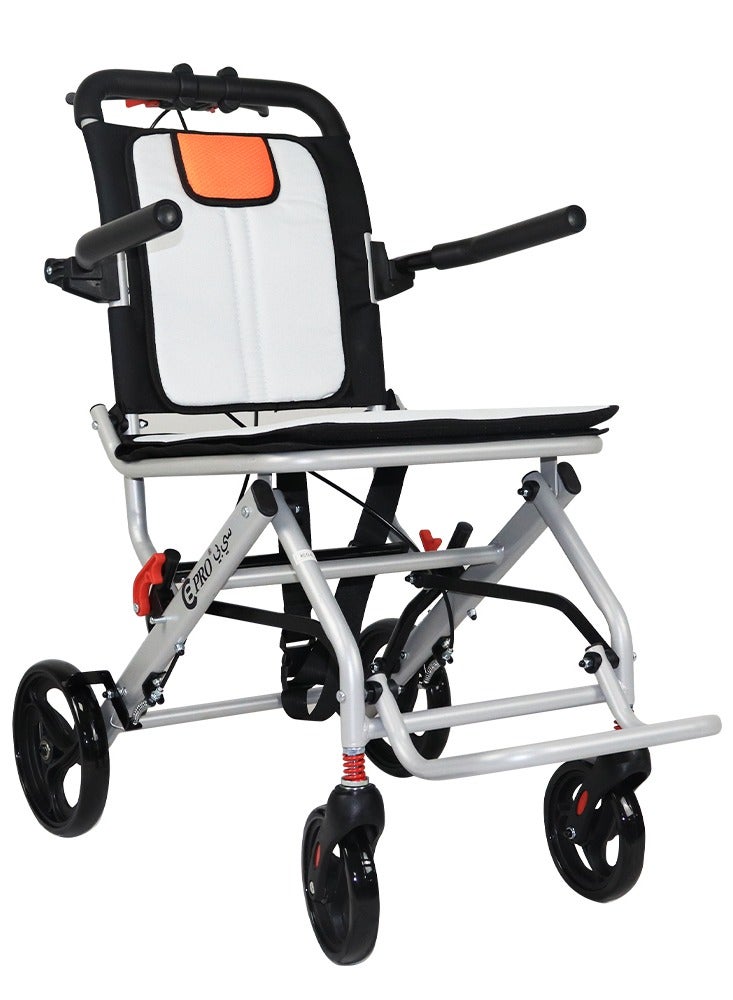 Cool Baby Wheelchairs For The Elderly Wheelchairs Disabled Portable Foldable Double Support Frame Small Hand Push Super Lightweight (Only 19lbs ) - Image 2