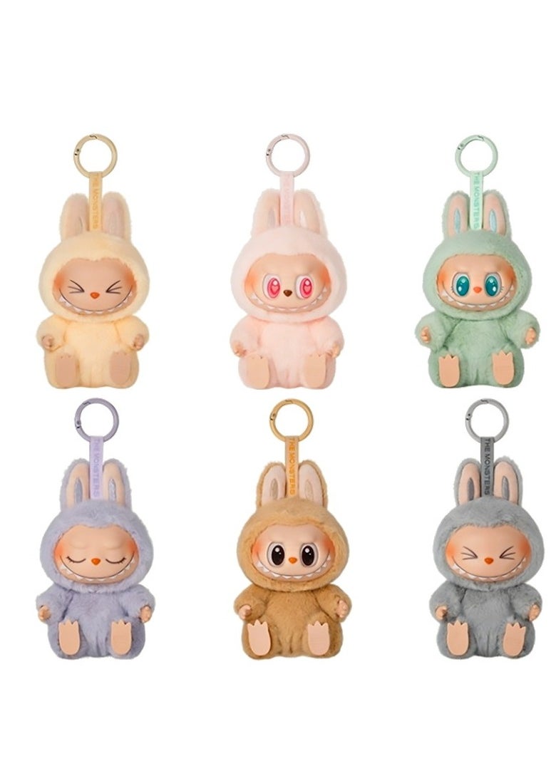 POP MART labubu Doll, Labubu Cuddly Toy, Labubu Monster Keychain, Labubu Plush Pendant, Labubu Doll, Labubu Plush Doll, Gifts for Boys and Girls  - Image 2