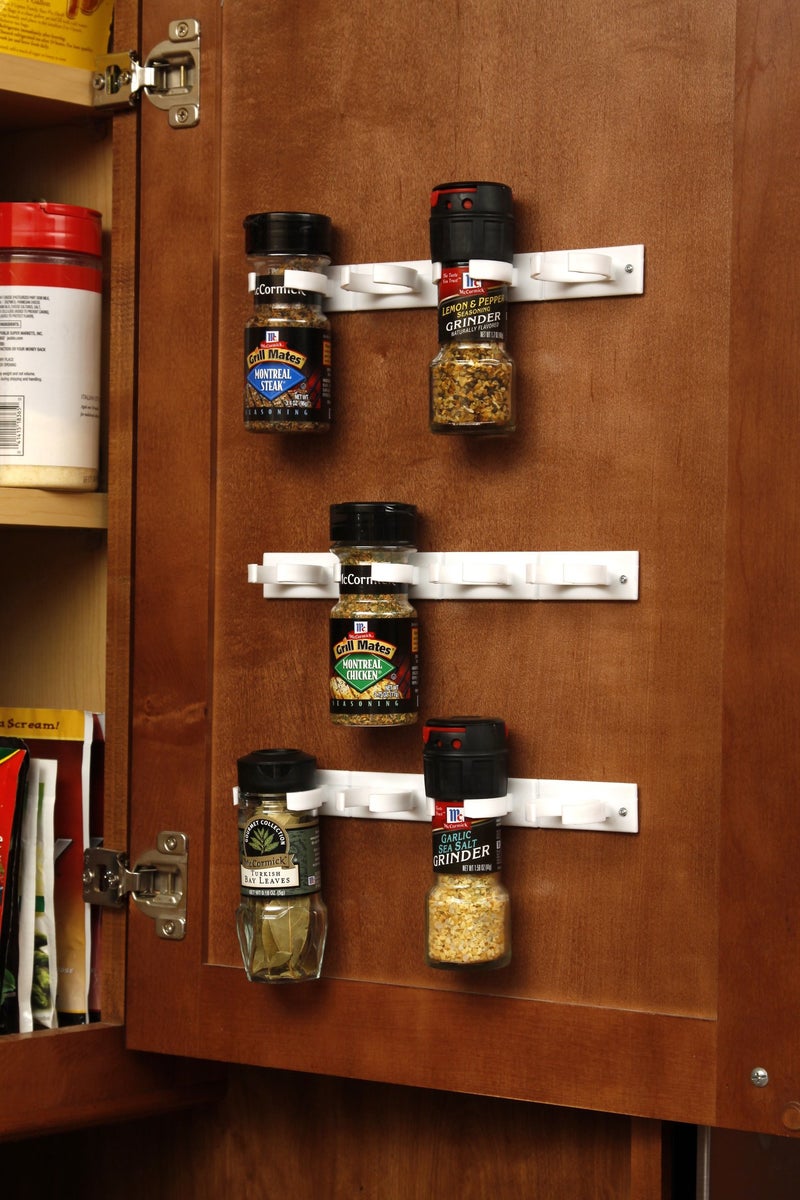 Bellemain شرائط تثبيت التوابل من بيلمان لبرطمانات البلاستيك - مجموعة من 3، تحمل 12 برطمانًا - Image 5