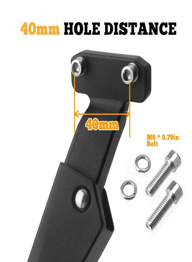Sataway Kickstand Adjustable Heavy Duty Rear Mount Bicycle Aluminum Alloy Kick Stand for 26-29inch EBike,Mountain Bike,Dirt Bike (40mm) - Image 5